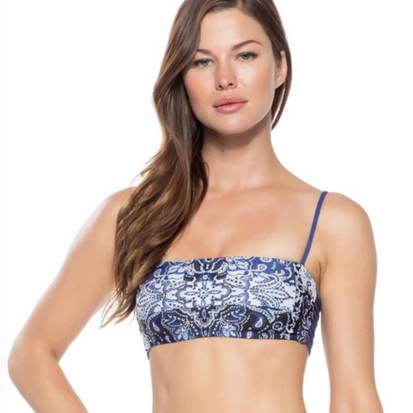 BECCA - Ladder Strap Bandeau Bikini Top - Picture 2 of 4